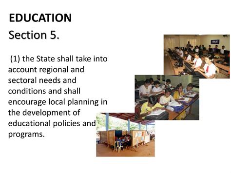 Article XIV: Education, Science and Technology, Arts, Culture, and.